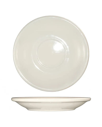 Đĩa Lót Tròn ITI 13cm Roma™ - Gốm, American White (RO-36)