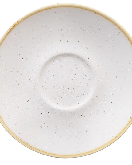 Đĩa Lót Tròn Stonecast Churchill 15.9 cm - Gốm, Màu Barley White (SWHSCSS1)