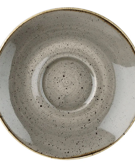 Đĩa Lót Tròn Stonecast Churchill 15.9 cm - Gốm, Màu Xám Tiêu (SPGSCSS1)
