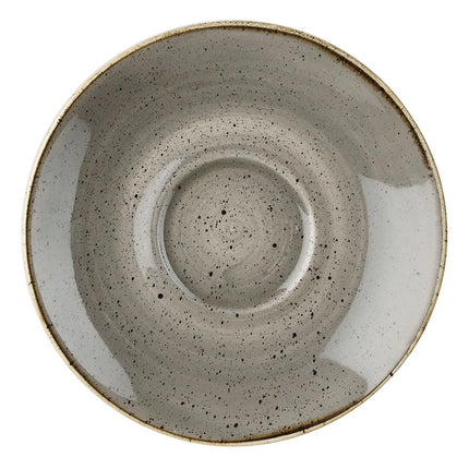 Đĩa Lót Tròn Stonecast Churchill 15.9 cm - Gốm, Màu Xám Tiêu (SPGSCSS1)