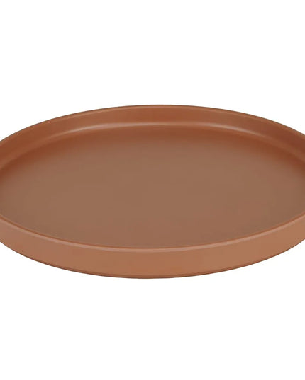 Đĩa Melamine Tròn Cal-Mil 22026-10-109 Hudson 26 cm, Màu Terra Cotta