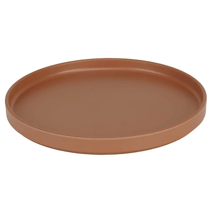 Đĩa Melamine Tròn Cal-Mil 22026-10-109 Hudson 26 cm, Màu Terra Cotta