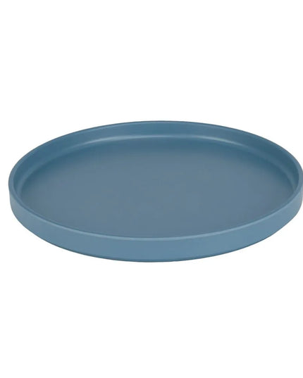 Đĩa Melamine Tròn Cal-Mil 22026-10-111 Hudson 26 cm, Màu Xanh Stone