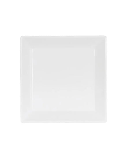 Đĩa Melamine Vuông Cal-Mil 24201-10-15 25.4 cm, Màu Trắng