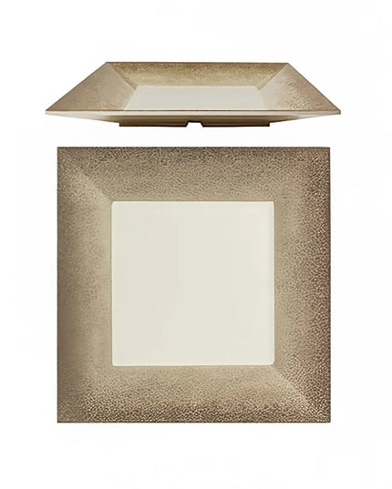 Đĩa Melamine Vuông Thunder Group SD3212J 30.5 cm, Màu Be