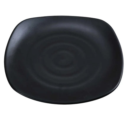 Đĩa Melamine Vuông Yanco BP-1113 33.7 cm, Màu Đen