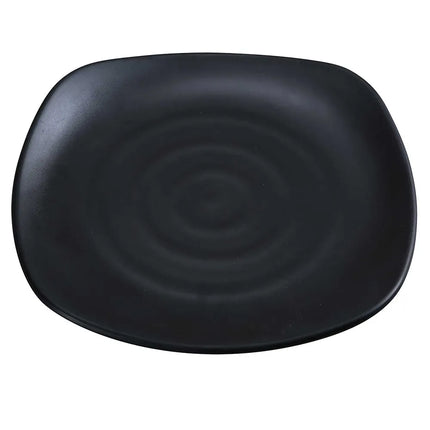 Đĩa Melamine Vuông Yanco BP-1114 36.2 cm, Màu Đen
