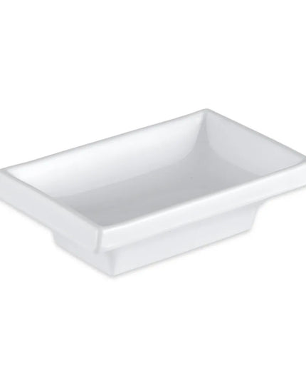 Đĩa Nước Chấm Vuông Melamine GET 025-W 10 cm, 59 ml, Màu Trắng