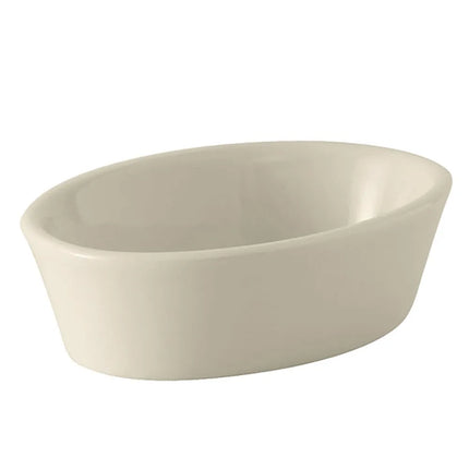 Đĩa Nướng Oval Tuxton BEK-060 210 ml Gốm Trắng