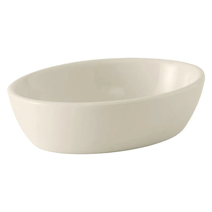 Đĩa Nướng Oval Tuxton BEK-160 475 ml Gốm Trắng