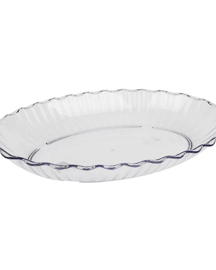 Đĩa Oval Cambro DP15152 3.2 lít Trong Suốt 28.7 x 38.6 cm