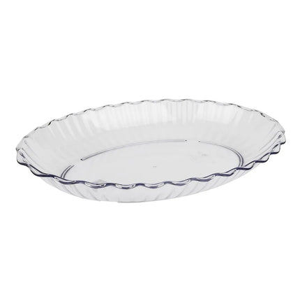 Đĩa Oval Cambro DP15152 3.2 lít Trong Suốt 28.7 x 38.6 cm