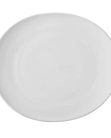 Đĩa Oval Salad/Tráng Miệng 10 Strawberry Street RVL0008 22.9 cm, Sứ, Royal White