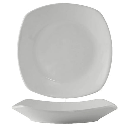 Đĩa Pasta Vuông Tuxton BWH-105J DuraTux®© 770 ml - Gốm, Trắng