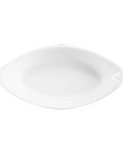 Đĩa Rarebit/Au Gratin Bầu Dục Hall China HL45350AWHA 355 ml Sứ Trắng