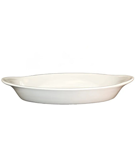 Đĩa Rarebit Oval ITI WRO-12-AW 355 ml - Gốm, Trắng American