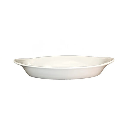 Đĩa Rarebit Oval ITI WRO-12-AW 355 ml - Gốm, Trắng American