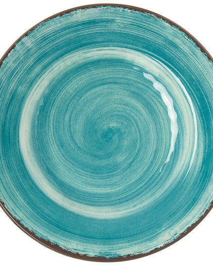 Đĩa Salad Melamine Tròn Carlisle 22.9cm, Màu Aqua (5400215)