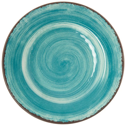 Đĩa Salad Melamine Tròn Carlisle 22.9cm, Màu Aqua (5400215)