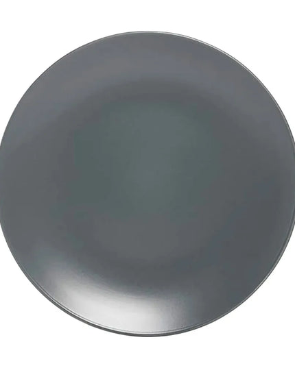 Đĩa Salad Stoneware Tròn 10 Strawberry Street Wazee Matte WM-4-CHAR-6 21 cm, Màu Than