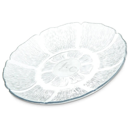 Đĩa Salad Tròn Nhựa Carlisle 695407 19.1 cm, Trong Suốt