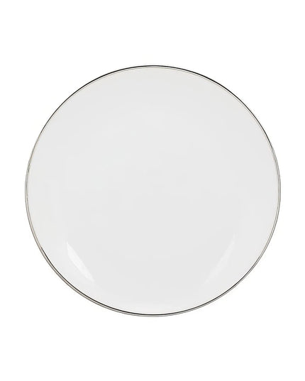 Đĩa Salad Tròn Sứ 10 Strawberry Street CPSL0004 19.4 cm, Silver Line Trắng