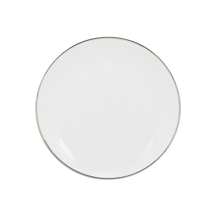 Đĩa Salad Tròn Sứ 10 Strawberry Street CPSL0004 19.4 cm, Silver Line Trắng