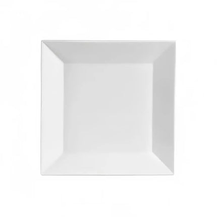 Đĩa Salad Vuông CAC Kingsquare 20.3 cm - Sứ, Màu Super White (KSE8)