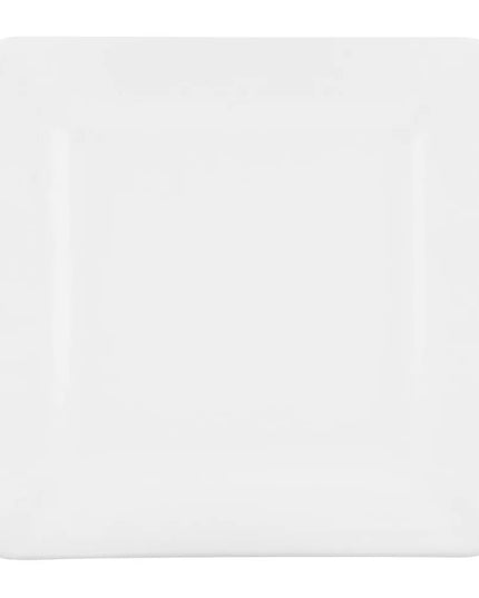 Đĩa Salad Vuông Elite Global Solutions Nhựa Melamine 17.8 cm, Màu Trắng (D7SQRR-W)