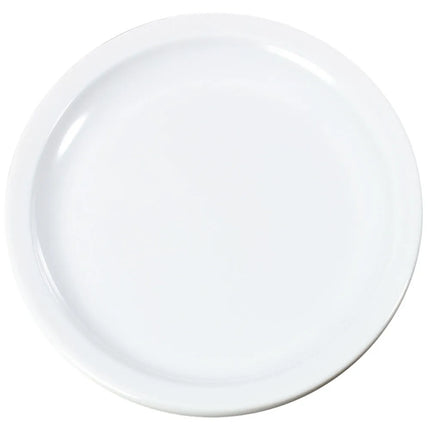 Đĩa Sandwich Tròn Nhựa Melamine Carlisle 18.4 cm, Trắng (KL20102)