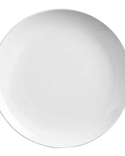 Đĩa Sứ Tròn Libbey 840-410C 16.5 cm, Kiểu Coupe, Màu Trắng Sáng, Porcelana