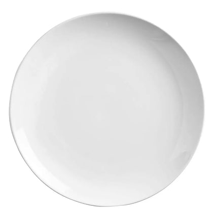 Đĩa Sứ Tròn Libbey 840-410C 16.5 cm, Kiểu Coupe, Màu Trắng Sáng, Porcelana