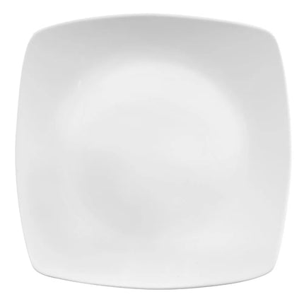 Đĩa Sứ Vuông Libbey 840-470S 27.9 cm, Coupe, Trắng Sáng, Porcelana