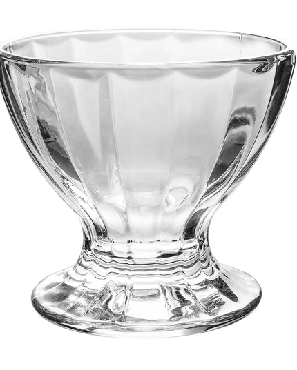 Đĩa Sundae Chân Đế Libbey 5336 207 ml, Thủy Tinh Trong