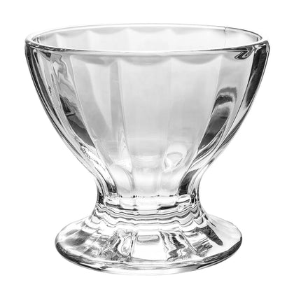 Đĩa Sundae Chân Đế Libbey 5336 207 ml, Thủy Tinh Trong