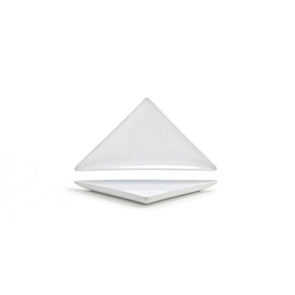 Đĩa Tam Giác Front of the House Dòng Mod® 19.1 cm x 10.2 cm - Sứ, Trắng (DAP045WHP23)