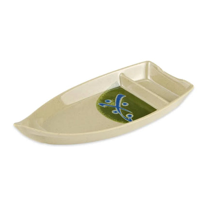 Đĩa Thuyền Chữ Nhật Nhựa Melamine GET Dung Tích 296 ml, 26.7 x 12.1 cm (136-TD)