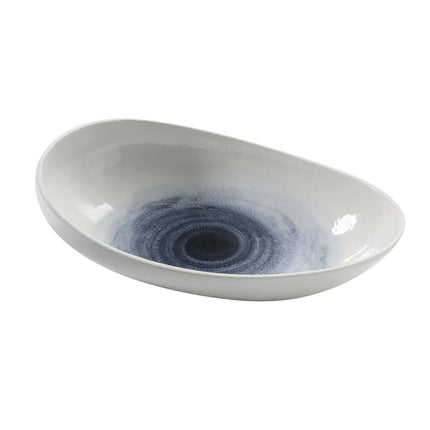 Đĩa Thuyền Universe Yanco UN-411 29.2 cm x 19.1 cm - Sứ Xương, Xanh