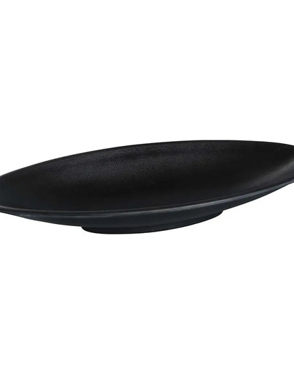 Đĩa Thuyền Yanco BP-4112 30.5 cm x 11.4 cm Melamine, Đen