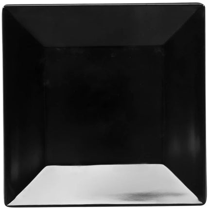 Đĩa Tráng Miệng Nhựa Melamine Vuông GET 15.2 cm, Đen (ML-102-BK)