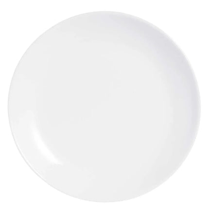 Đĩa Tráng Miệng Tròn Arcoroc N9362 Dòng Evolutions 18.4 cm - Thủy Tinh, Trắng