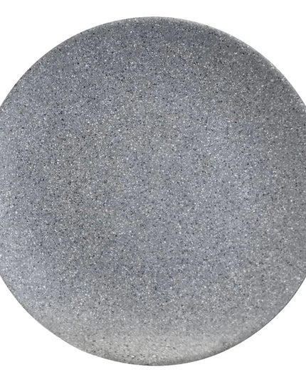 Đĩa Tráng Miệng Tròn Elite Global Solutions 15.2 cm - Nhựa Melamine, Vân Đá Granite (RT6R-GS)