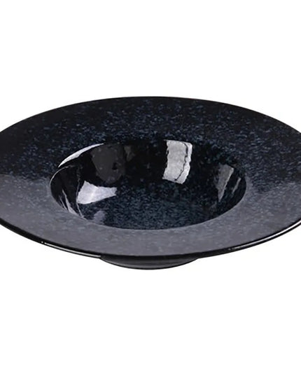 Đĩa Tráng Miệng Tròn Gốm Yanco BL-610 Blue Star 296 ml
