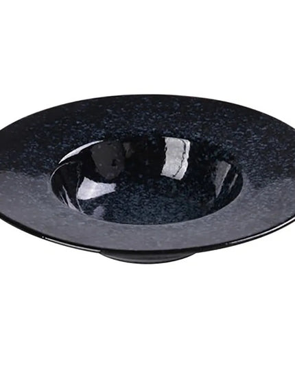 Đĩa Tráng Miệng Tròn Yanco BL-611 Blue Star 473 ml - Gốm Sứ