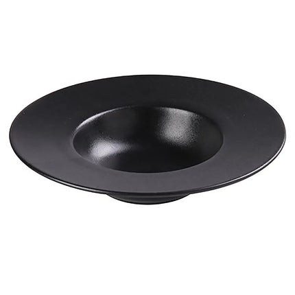 Đĩa Tráng Miệng Tròn Yanco NB-611 473 ml - Gốm Sứ, Noble Black