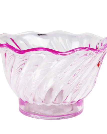Đĩa Tráng Miệng Tulip Xoắn Thunder Group PLDS005P 148 ml, Tím