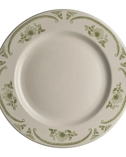 Đĩa Tròn American Rose Homer Laughlin HL4449885 27 cm - Sứ, Moss