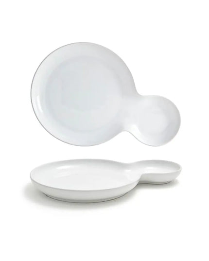 Đĩa Tròn Bento™ Front Of The House DAP051WHP22 25.4 cm, Sứ, Trắng