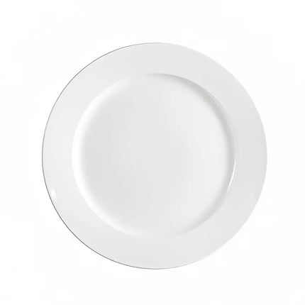 Đĩa Tròn CAC 30.5cm Dòng Franklin - Sành, Màu European White (FR-21)