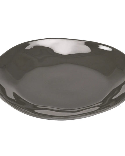 Đĩa Tròn Cal-Mil 22304-10-101 Melamine 26 cm, Màu Đen